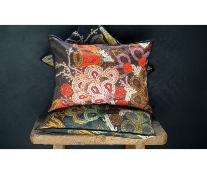 COUSSIN EN COTON VERMILLON - LIAO