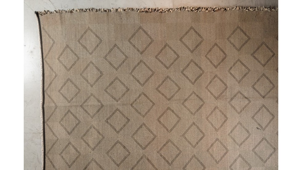 Nouveau Grand Tapis Zanafi, motif losange, 355x255