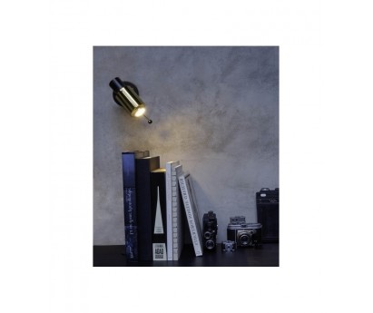 APPLIQUE BINY SPOT LED | 15,4cm | NOIR NOIR AVEC TIGE