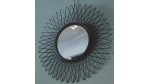 Miroir star- acier laitronné- diamère 63cm