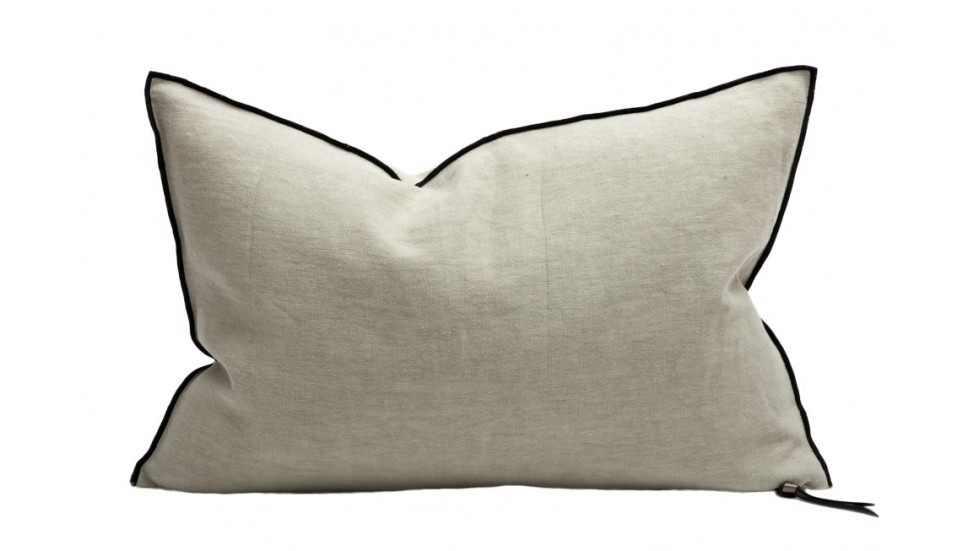 COUSSIN VICE VERSA BLACK LINE LIN Lavé - CIMENT