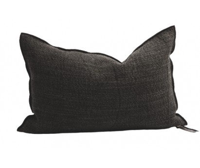 COUSSIN VICE VERSA | TOILE NOMADE | 40cm x 60cm | CHARBON