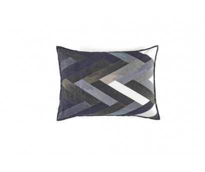 COUSSIN WOODY | 40cm x 55cm | 100% VELOURS CHENILLE | SHADOWY