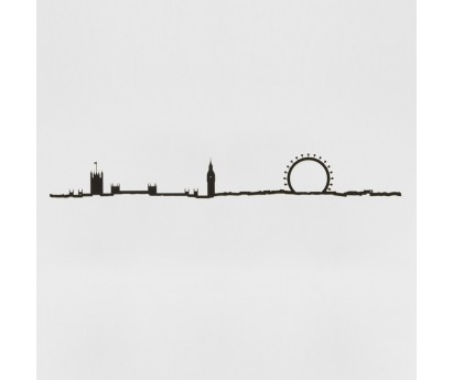 The Line -London- longueur 50 cm-Noir