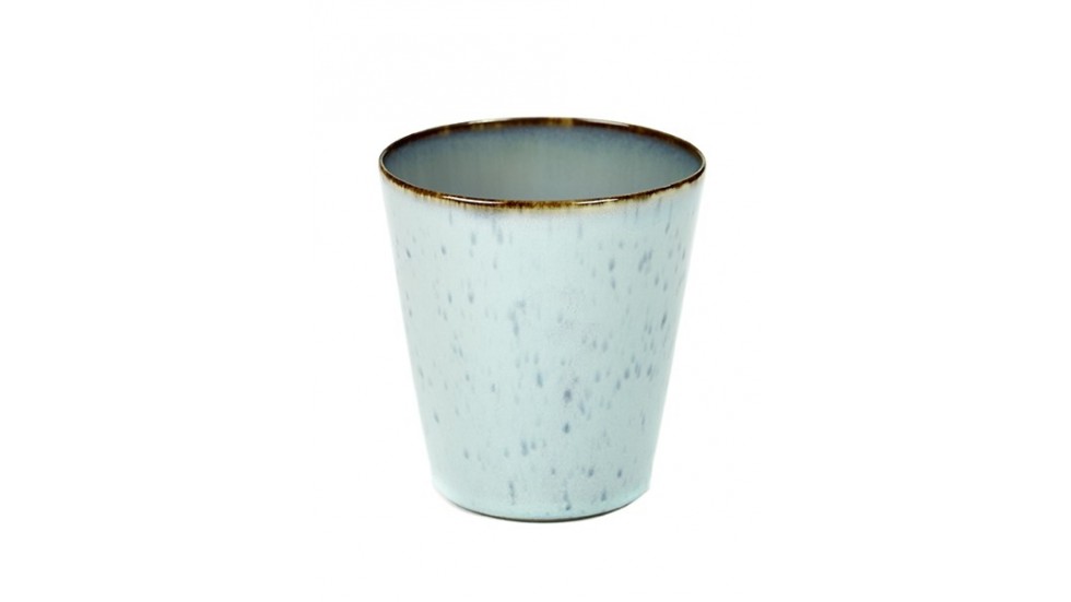 GOBELET TDR | M | Ø 8.5cm x H9.5cm | LIGHT BLUE-SMOKEY BLUE