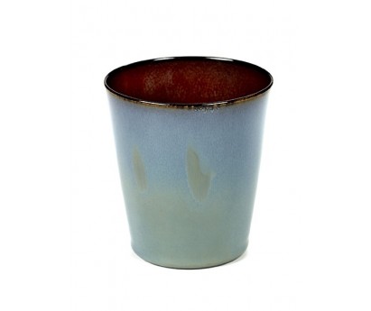 GOBELET TDR | M | Ø 8.5cm x H9.5cm | LIGHT BLUE-SMOKEY BLUE