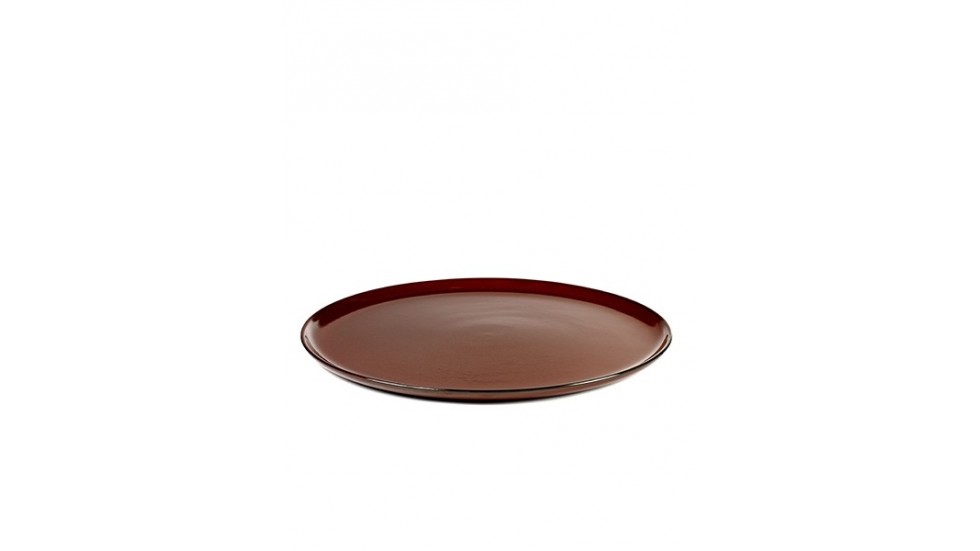 Assiette Terre de Rêve -L- Diamètre 26 cm - Rust