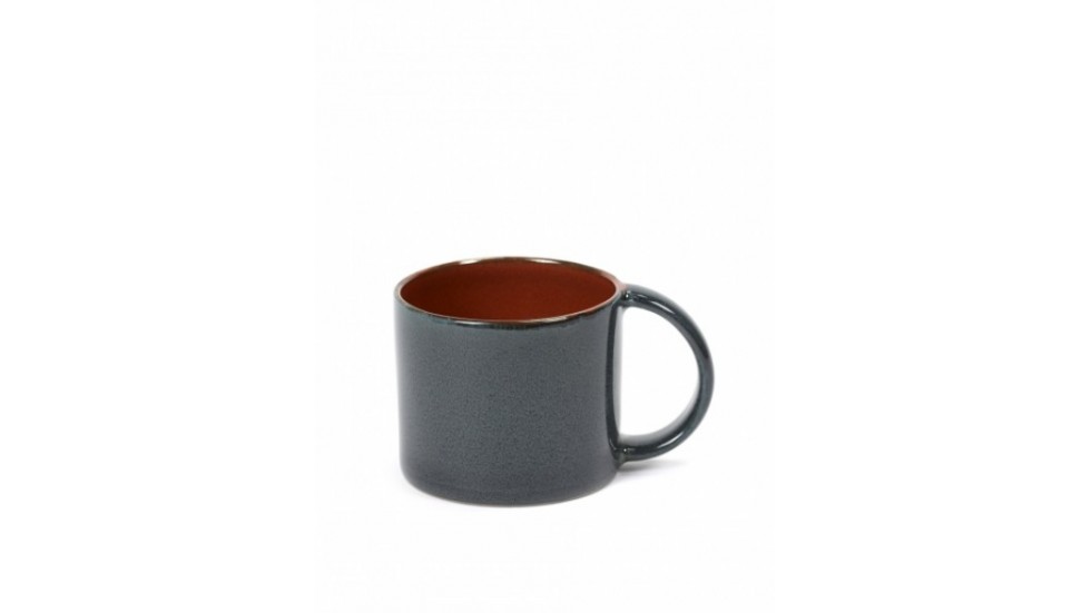 Tasse à expresso- Terre de rêve- diamètre 6cm x H5.1cm - misty rust/dark blue