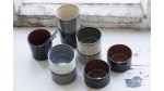 Tasse à café Terre de rêve- diamètre 8cm x H5 cm -Misty dark blue/rust