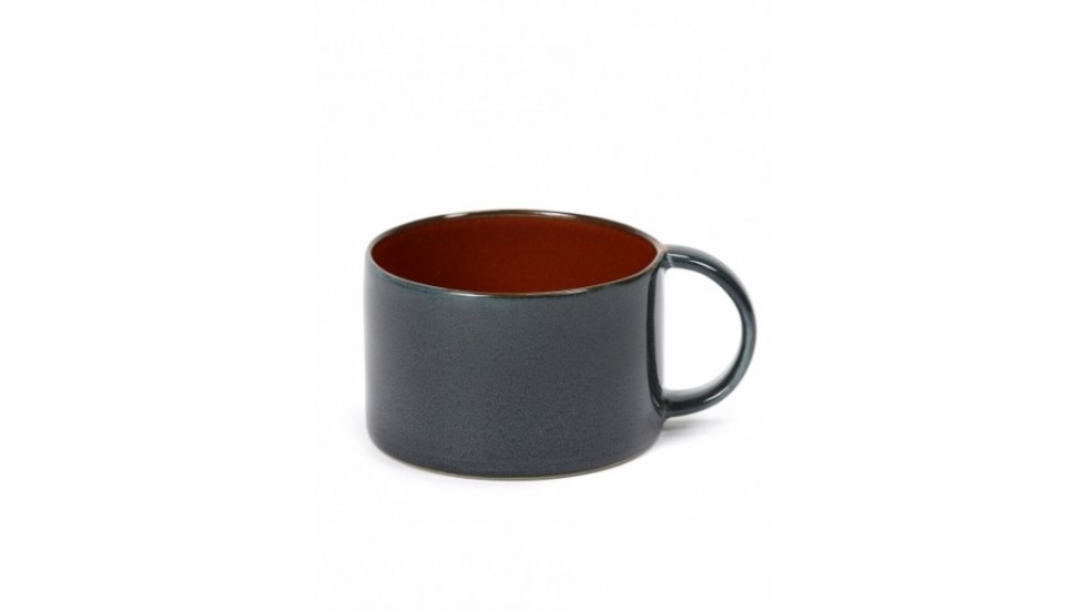 TASSE A CAFE TDR | D8cm x H5cm | MISTY RUST/DARK BLUE