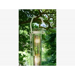 LAMPE BALKE COAL | 7cm x 12cm x 18cm | SILVER