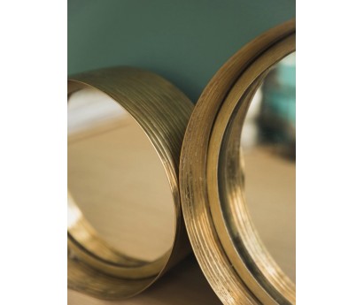 Miroir en laiton doré- Pati