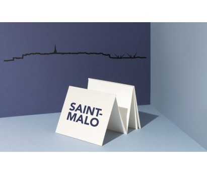 THE LINE | SAINT-MALO DEPUIS DINARD | 50cm | NOIR