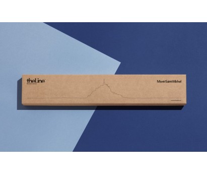 The Line -Le Mont Saint Michel- longueur 50 cm-Noir