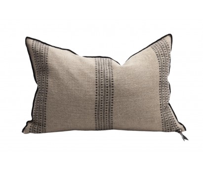 COUSSIN VICE VERSA | TOILE RUSTIQUE | 40cm x 60cm | BERBERE