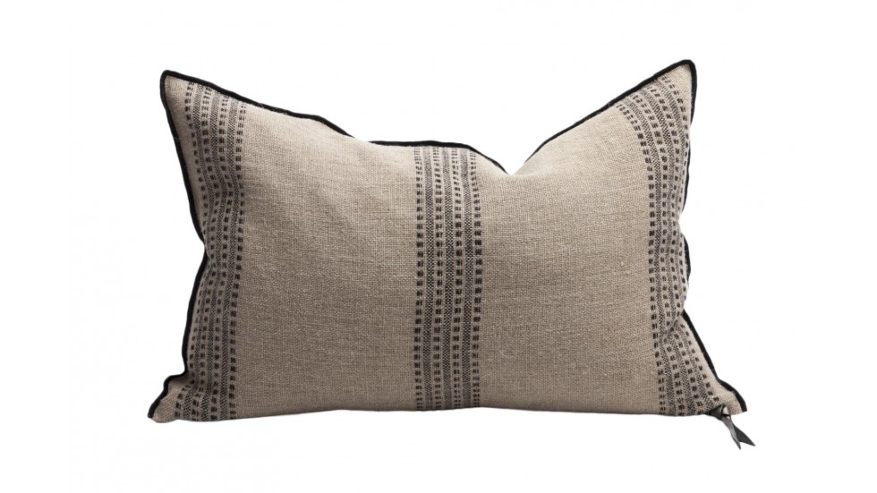 COUSSIN VICE VERSA | TOILE RUSTIQUE | 40cm x 60cm | BERBERE