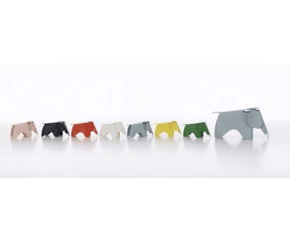 ELEPHANT EAMES | L39cm x L17.5cm x H21cm | POLYPROPYLENE TEINTE MAT | SMALL | VERT