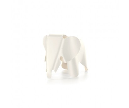 ELEPHANT EAMES | L39cm x L17.5cm x H21cm | POLYPROPYLENE TEINTE MAT | SMALL | BLANC