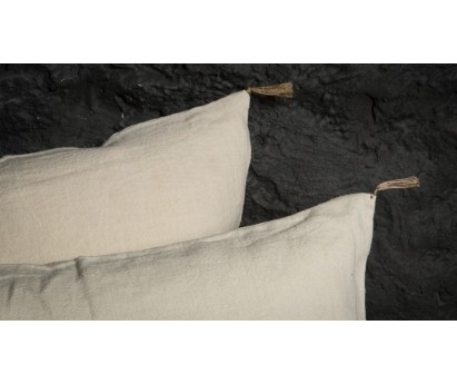 COUSSIN LIN CREME CARAVANE LUNI