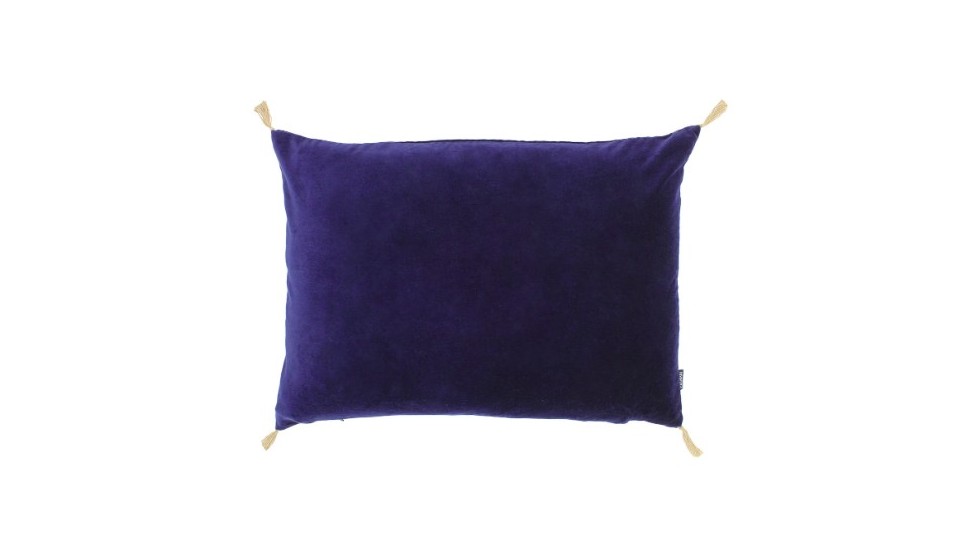 COUSSIN | VELOURS LAVÉ | 40cm x 55cm | NAVY
