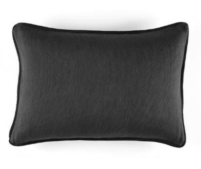 COUSSIN COTON WAVELETS - GRAPHITE - 40x55cm