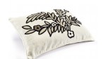 COUSSIN RIVIERA | 40cm x 55cm | 100% LIN BRODE | SAND
