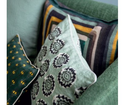 COUSSIN ATELIER | 40cm x 55cm | 100% LIN | OBSIDIAN