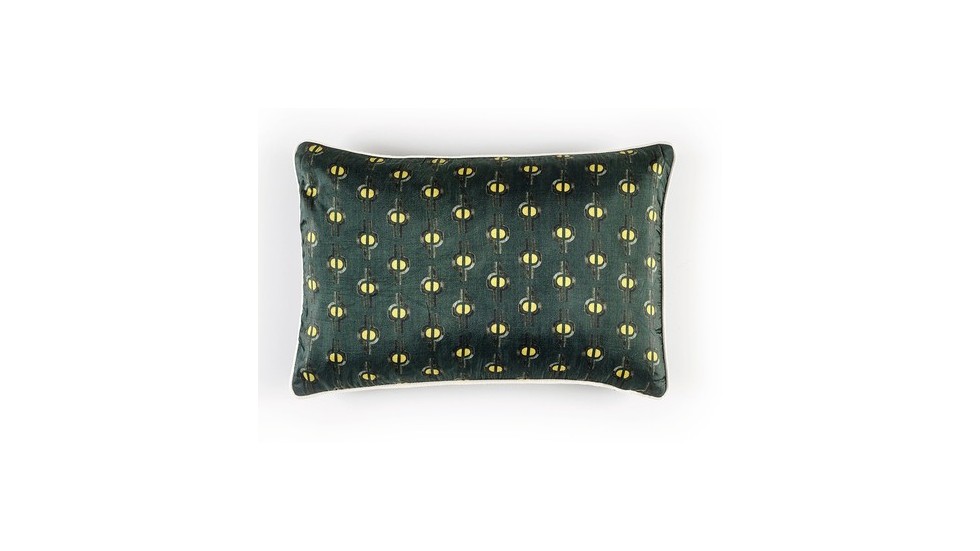 COUSSIN SOIE LUCERAMA - OBSIDIAN - 30x45CM COUSSIN SOIE LUCERAMA - OBSIDIAN - 30x45CM