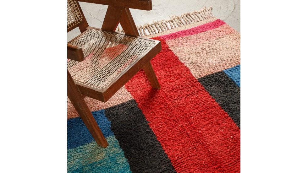 TAPIS BOUJAD | 100% LAINE NOUE MAIN | 165cm x 250cm