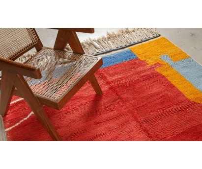 TAPIS BOUJAD | 100% LAINE NOUE MAIN | 165cm x 260cm