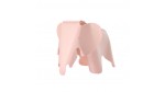 ELEPHANT EAMES | L39cm x L17.5cm x H21cm | POLYPROPYLENE TEINTE MAT | SMALL | ROSE TENDRE