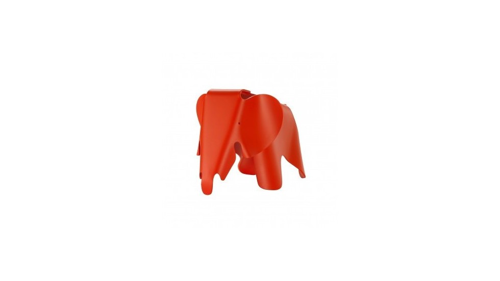 Eléphant Charles & Ray Eames - Rouge coquelicot - Small