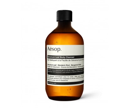 RECHARGE GEL NETTOYANT POUR LE CORPS A LA FEUILLE DE GERANIUM | 500ml