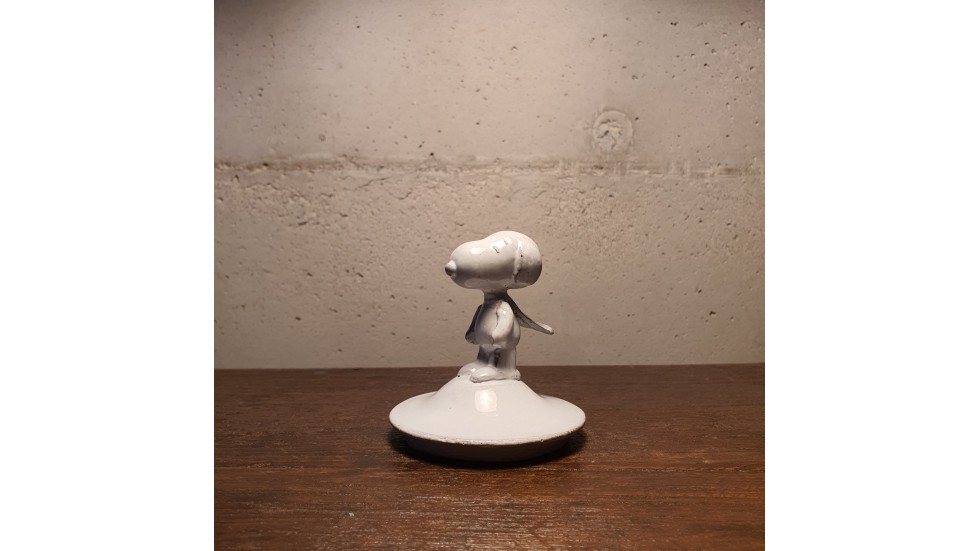 COUVERCLE SNOOPY POUR BOUGIE EN VERRE
