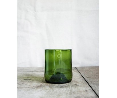 PACK DE 4 VERRES - DEBATTRE - VERT BOUTEILLE