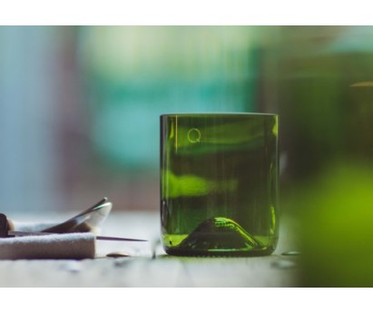 PACK DE 4 VERRES - DEBATTRE - VERT BOUTEILLE