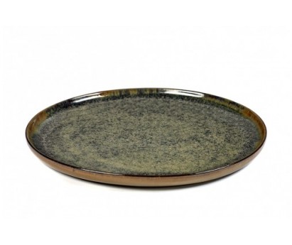 ASSIETTE SURFACE - L - INDI GREY - 27cm