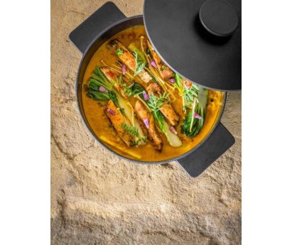 CASSEROLE FONTE | SURFACE | NOIR | Ø26cm 4.6L