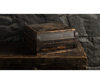 BOITE A SOIERIES AVEC COUVERCLE - CHINE - XIXÈME SIÈCLE