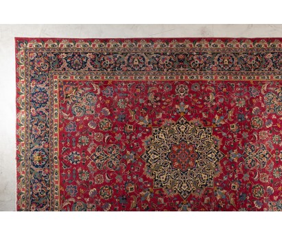 TAPIS VINTAGE ANCIEN TABAN | LAINE AVEC TRAME COTON | 301cm x 402cm