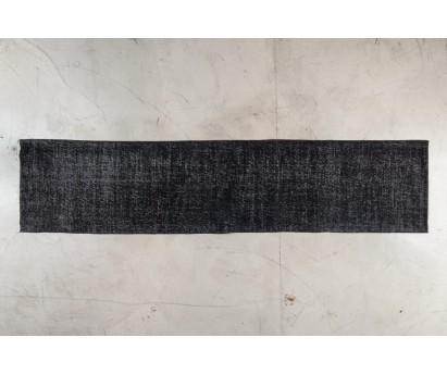 TAPIS VINTAGE ANCIEN | LAINE AVEC TRAME COTON | 70cm x 309cm