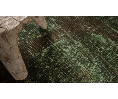 TAPIS VINTAGE ANCIEN | LAINE AVEC TRAME COTON | 89cm x 364cm