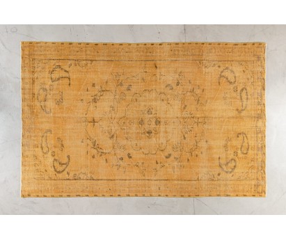 TAPIS VINTAGE ANCIEN | LAINE AVEC TRAME COTON | 137cm x 216cm