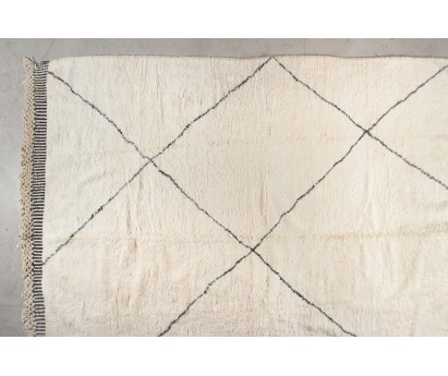 TAPIS NEW BENI OUARAIN | 100% LAINE NOUE MAIN | 305cm x 380cm
