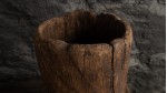 COUPE ANCIENNE EN BOIS MASSIF - MAURITANIE - 20cm