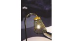 LAMPE A POSER ELLA - ACIER PATINE BRONZE - 55cm