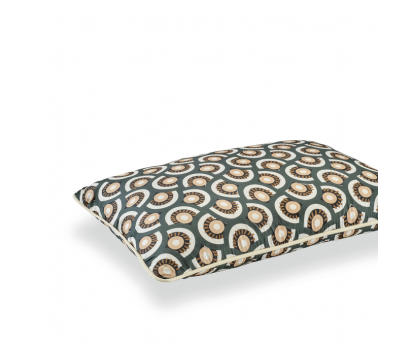 Coussin ELITIS en soie - Louisa - Shadowy