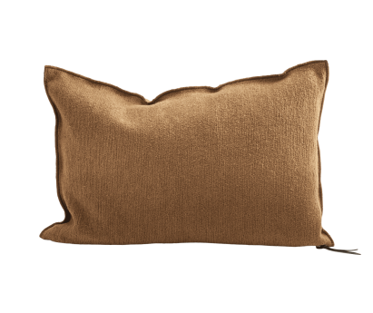 COUSSIN VICE VERSA TOILE TUFTÉE UPCYCLÉE - RUSTY - 2 DIMENSIONS
