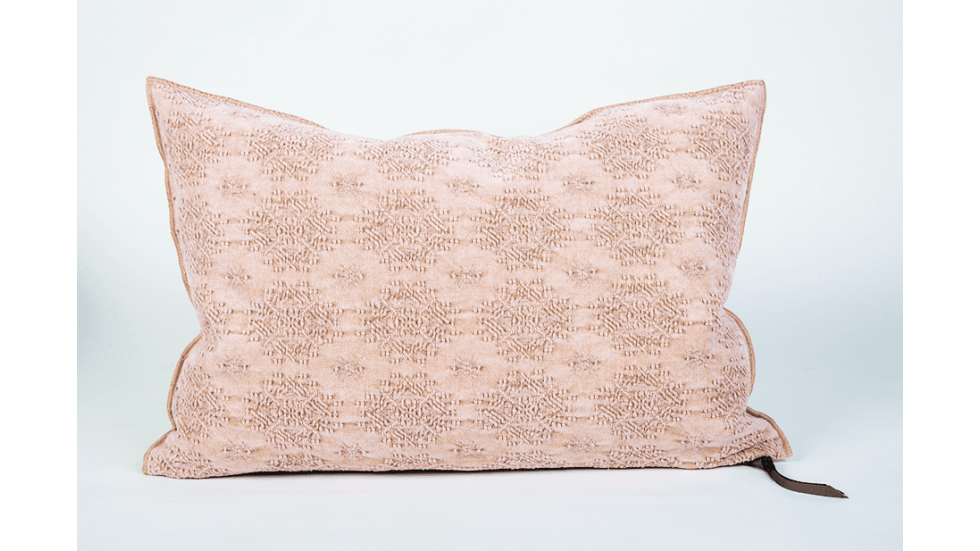 COUSSIN VICE VERSA JACQUARD STONE WASHED KILIM - BICHE - 2 DIMENSIONS