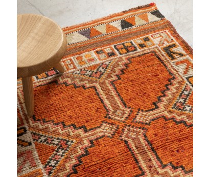 TAPIS HERKI 100% LAINE NOUÉ MAIN - 101x321cm